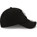 petten-gebogen-zwart-verstelbaar-voor-kinderen-9forty-the-league-van-pittsburgh-steelers-nfl-van-new-era