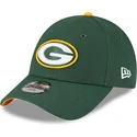 petten-gebogen-groen-verstelbaar-voor-kinderen-9forty-the-league-van-green-bay-packers-nfl-van-new-era