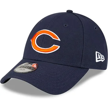 Petten gebogen marineblauw verstelbaar voor kinderen 9FORTY The League van Chicago Bears NFL van New Era