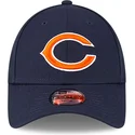 petten-gebogen-marineblauw-verstelbaar-voor-kinderen-9forty-the-league-van-chicago-bears-nfl-van-new-era