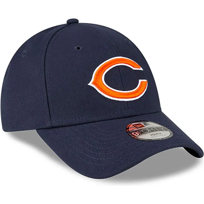 petten-gebogen-marineblauw-verstelbaar-voor-kinderen-9forty-the-league-van-chicago-bears-nfl-van-new-era