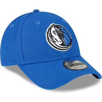 Petten gebogen blauw verstelbaar 9FORTY The League van Dallas Mavericks NBA van New Era