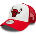 petten-gebogen-meerkleurig-snapback-a-frame-team-colour-van-chicago-bulls-nba-van-new-era