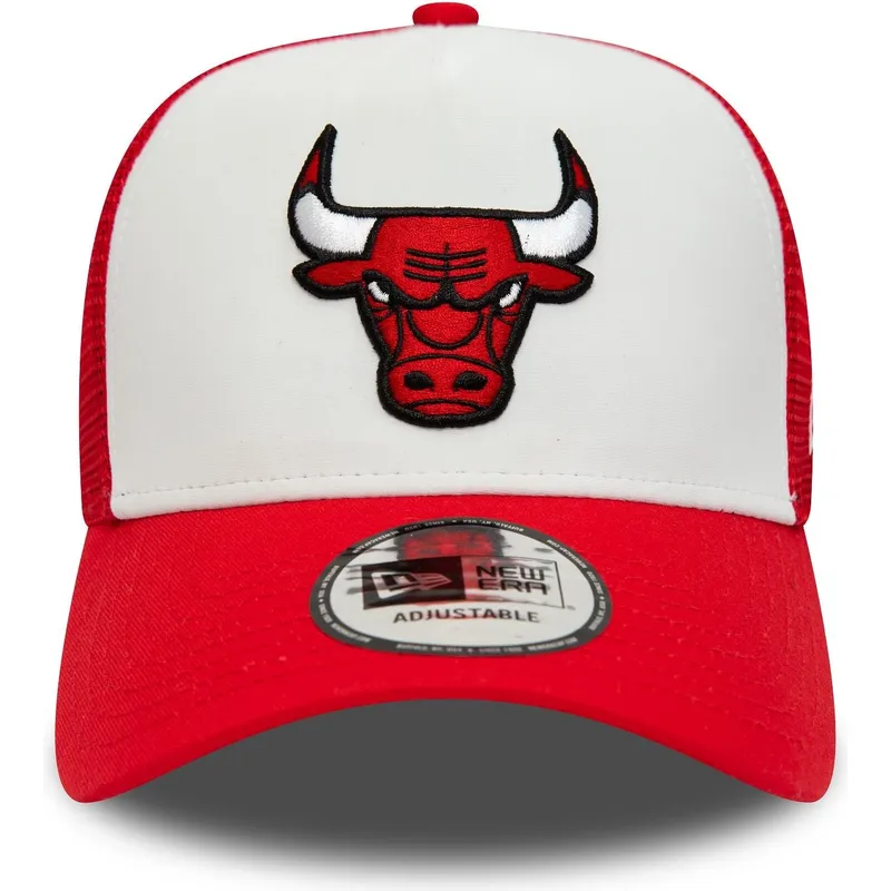 petten-gebogen-meerkleurig-snapback-a-frame-team-colour-van-chicago-bulls-nba-van-new-era