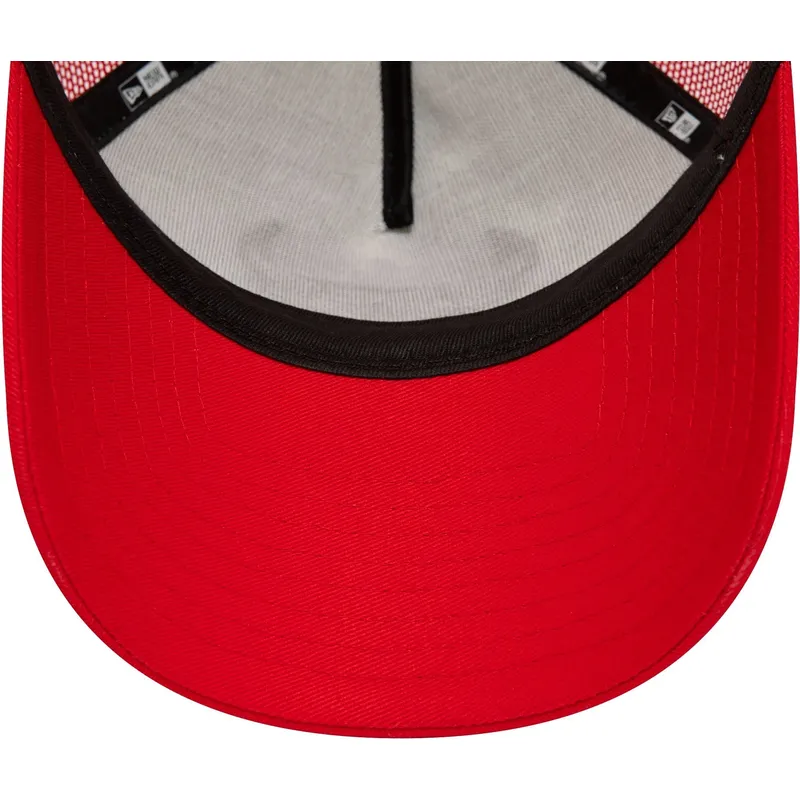 petten-gebogen-meerkleurig-snapback-a-frame-team-colour-van-chicago-bulls-nba-van-new-era