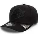 petten-gebogen-zwart-snapback-9fifty-stretch-snap-van-los-angeles-lakers-nba-van-new-era