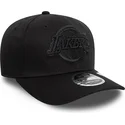 petten-gebogen-zwart-snapback-9fifty-stretch-snap-van-los-angeles-lakers-nba-van-new-era