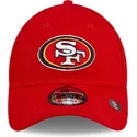 petten-gebogen-rood-verstelbaar-9forty-the-league-team-colour-van-san-francisco-49ers-nfl-van-new-era