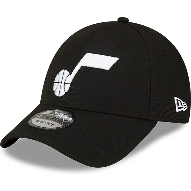 petten-gebogen-zwart-verstelbaar-9forty-the-league-van-utah-jazz-nba-van-new-era petten-gebogen-zwart-verstelbaar-9forty-the-league-van-utah-jazz-nba-van-new-era