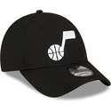 petten-gebogen-zwart-verstelbaar-9forty-the-league-van-utah-jazz-nba-van-new-era