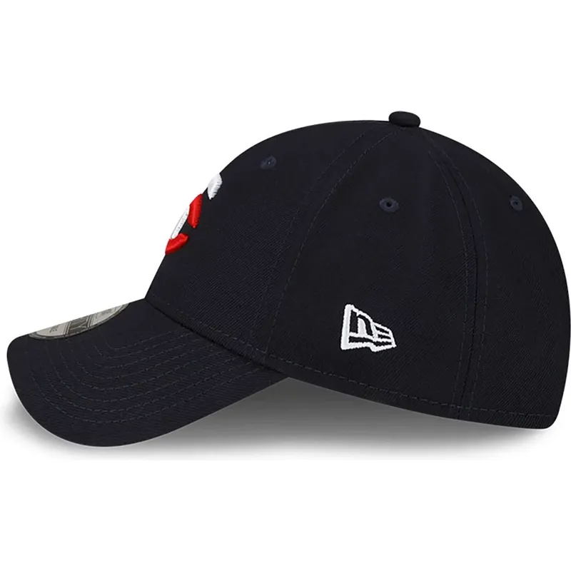 petten-gebogen-marineblauw-verstelbaar-9forty-the-league-van-minnesota-twins-mlb-van-new-era