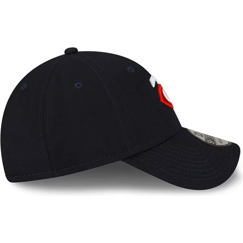petten-gebogen-marineblauw-verstelbaar-9forty-the-league-van-minnesota-twins-mlb-van-new-era