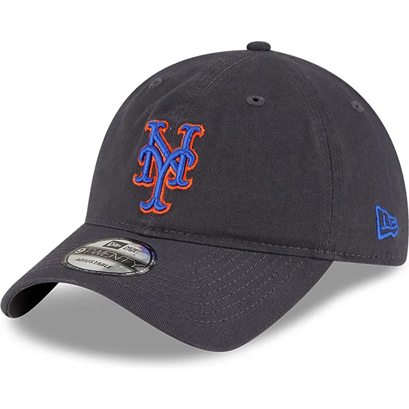 petten-gebogen-grijs-verstelbaar-9twenty-core-classic-van-new-york-mets-mlb-van-new-era