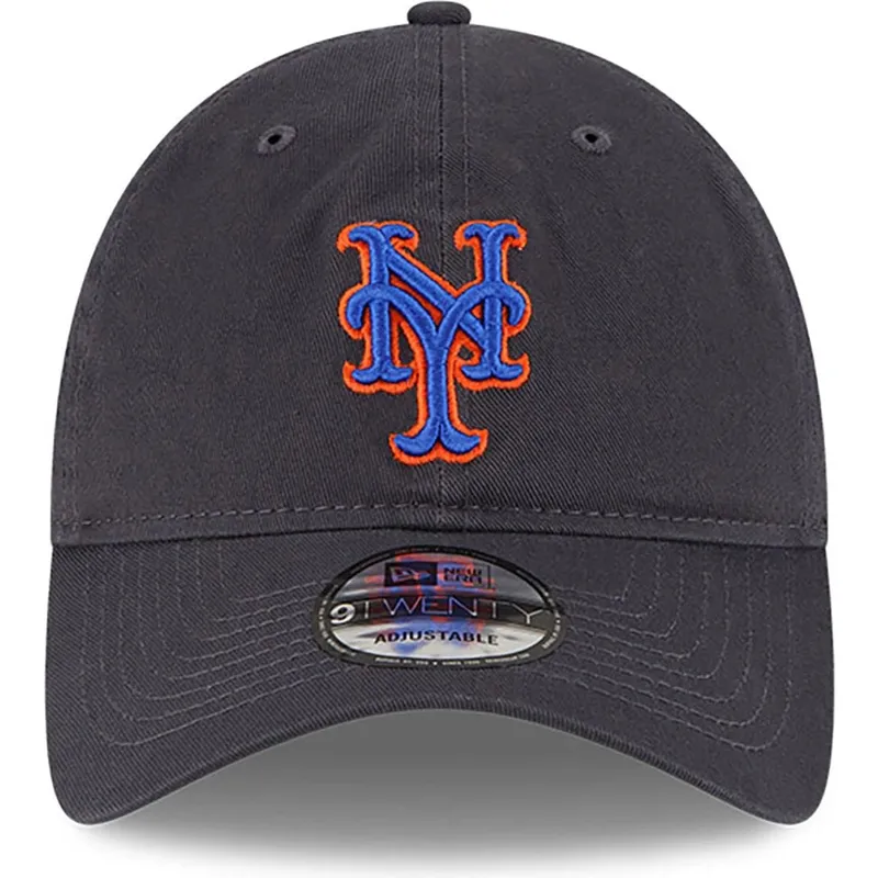 petten-gebogen-grijs-verstelbaar-9twenty-core-classic-van-new-york-mets-mlb-van-new-era