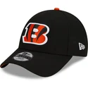 petten-gebogen-zwart-verstelbaar-voor-kinderen-9forty-the-league-van-cincinnati-bengals-nfl-van-new-era