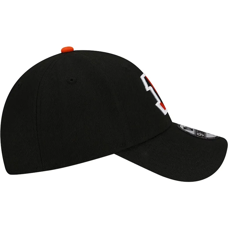 petten-gebogen-zwart-verstelbaar-voor-kinderen-9forty-the-league-van-cincinnati-bengals-nfl-van-new-era