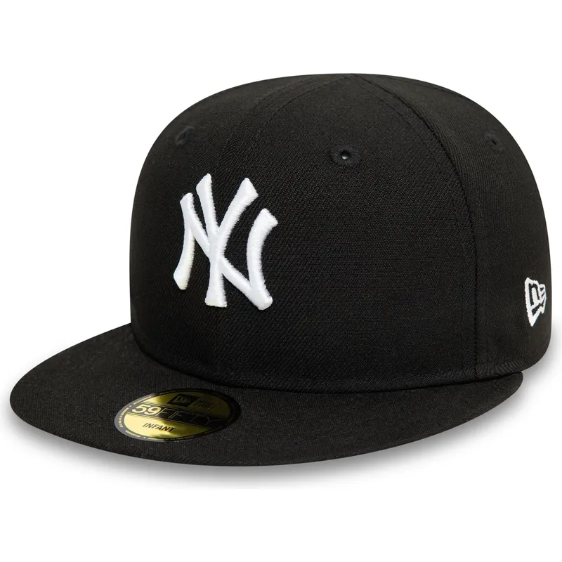 petten-plat-zwart-fitted-voor-kinderen-59fifty-my-first-van-new-york-yankees-mlb-van-new-era petten-plat-zwart-fitted-voor-kinderen-59fifty-my-first-van-new-york-yankees-mlb-van-new-era