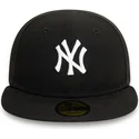 petten-plat-zwart-fitted-voor-kinderen-59fifty-my-first-van-new-york-yankees-mlb-van-new-era