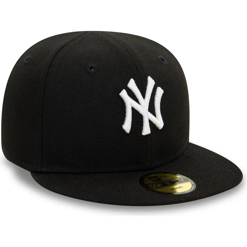 petten-plat-zwart-fitted-voor-kinderen-59fifty-my-first-van-new-york-yankees-mlb-van-new-era petten-plat-zwart-fitted-voor-kinderen-59fifty-my-first-van-new-york-yankees-mlb-van-new-era