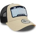 petten-gebogen-beige-snapback-a-frame-license-plate-van-los-angeles-steden-en-stranden-van-new-era