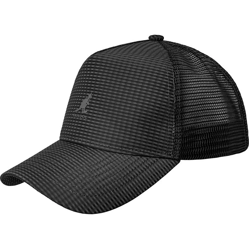 petten-gebogen-zwart-snapback-seersucker-mesh-black-van-kangol