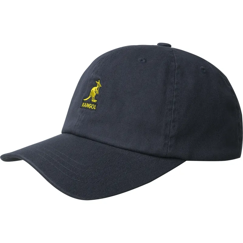 petten-gebogen-marineblauw-verstelbaar-washed-baseball-navy-van-kangol