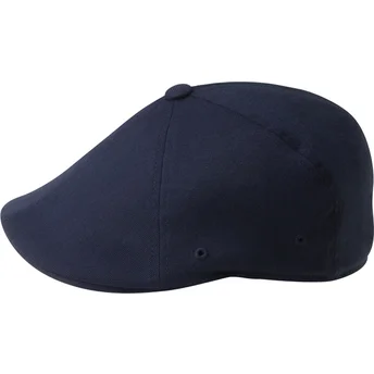 Baretten marineblauw Wool Flexfit 504 Dk Blue van Kangol