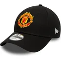 petten-gebogen-zwart-verstelbaar-9forty-essential-van-manchester-united-football-club-premier-league-van-new-era