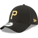 petten-gebogen-zwart-verstelbaar-9forty-the-league-van-pittsburgh-pirates-mlb-van-new-era