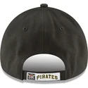 petten-gebogen-zwart-verstelbaar-9forty-the-league-van-pittsburgh-pirates-mlb-van-new-era
