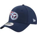 petten-gebogen-marineblauw-verstelbaar-9forty-the-league-van-tennessee-titans-nfl-van-new-era