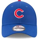 petten-gebogen-blauw-verstelbaar-9forty-the-league-van-chicago-cubs-mlb-van-new-era