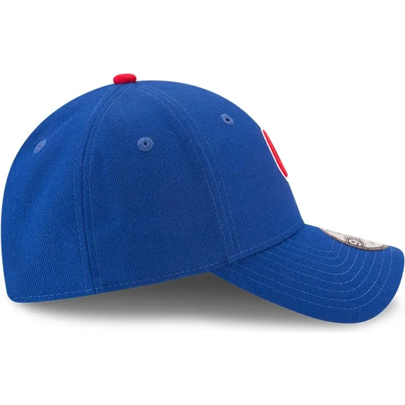 petten-gebogen-blauw-verstelbaar-9forty-the-league-van-chicago-cubs-mlb-van-new-era
