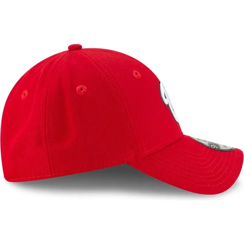 petten-gebogen-rood-verstelbaar-9forty-the-league-van-washington-nationals-mlb-van-new-era