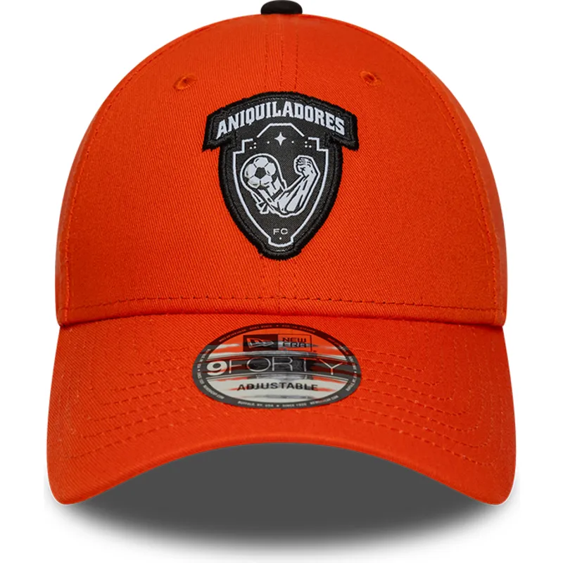 petten-gebogen-oranje-verstelbaar-9forty-core-van-aniquiladores-fc-kings-league-van-new-era