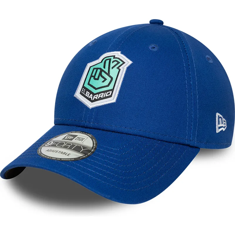 petten-gebogen-blauw-verstelbaar-9forty-core-van-el-barrio-kings-league-van-new-era