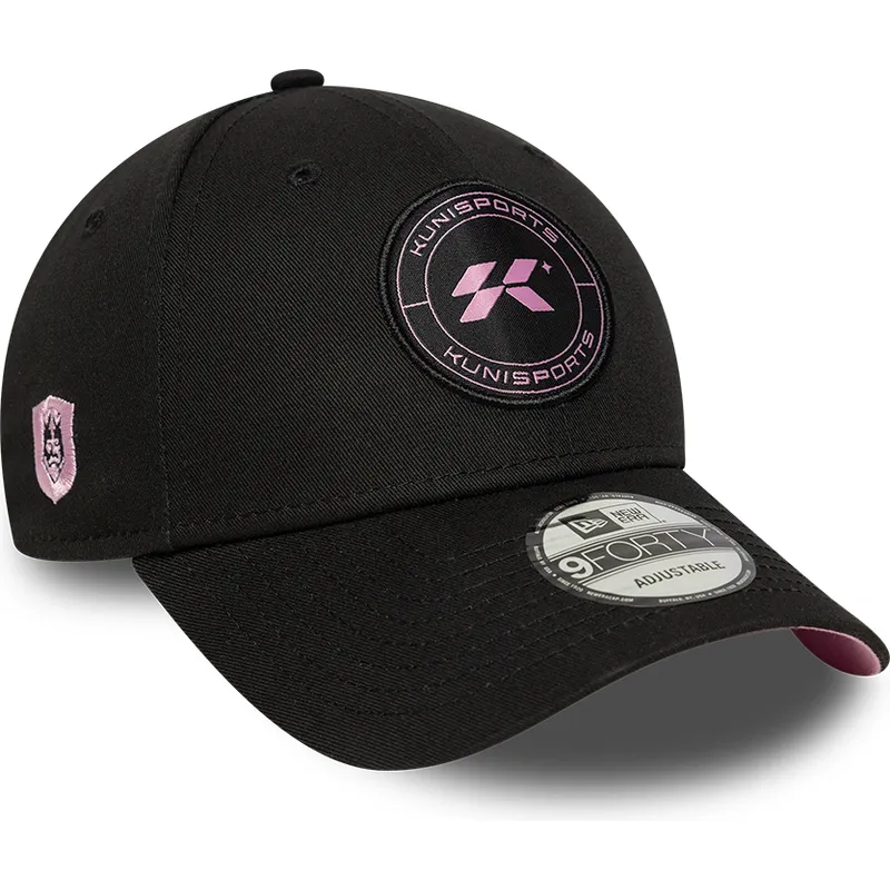 petten-gebogen-zwart-verstelbaar-9forty-core-van-kunisports-kings-league-van-new-era petten-gebogen-zwart-verstelbaar-9forty-core-van-kunisports-kings-league-van-new-era