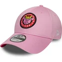 petten-gebogen-roze-verstelbaar-9forty-core-van-porcinos-fc-kings-league-van-new-era