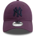 petten-gebogen-paars-verstelbaar-9twenty-league-essential-van-new-york-yankees-mlb-van-new-era