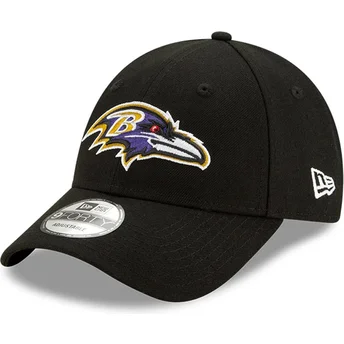 petten-gebogen-zwart-verstelbaar-9forty-the-league-van-baltimore-ravens-nfl-van-new-era