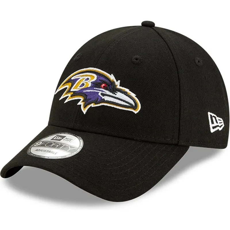 petten-gebogen-zwart-verstelbaar-9forty-the-league-van-baltimore-ravens-nfl-van-new-era