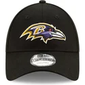 petten-gebogen-zwart-verstelbaar-9forty-the-league-van-baltimore-ravens-nfl-van-new-era