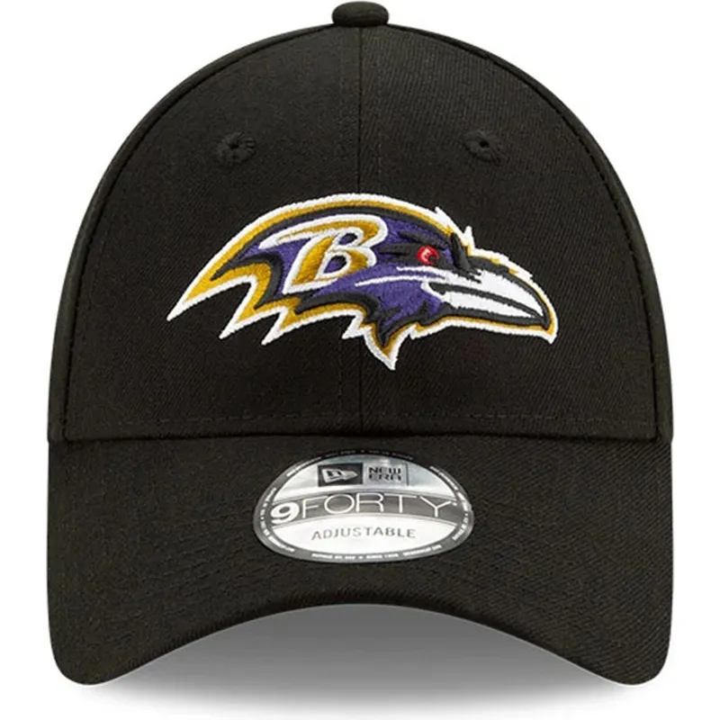 petten-gebogen-zwart-verstelbaar-9forty-the-league-van-baltimore-ravens-nfl-van-new-era