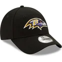 petten-gebogen-zwart-verstelbaar-9forty-the-league-van-baltimore-ravens-nfl-van-new-era