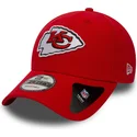 petten-gebogen-rood-verstelbaar-9forty-the-league-van-kansas-city-chiefs-nfl-van-new-era