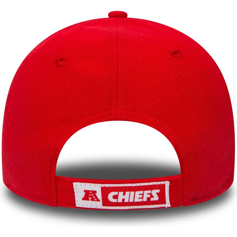 petten-gebogen-rood-verstelbaar-9forty-the-league-van-kansas-city-chiefs-nfl-van-new-era