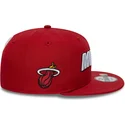 petten-plat-rood-snapback-9fifty-statement-van-miami-heat-nba-van-new-era
