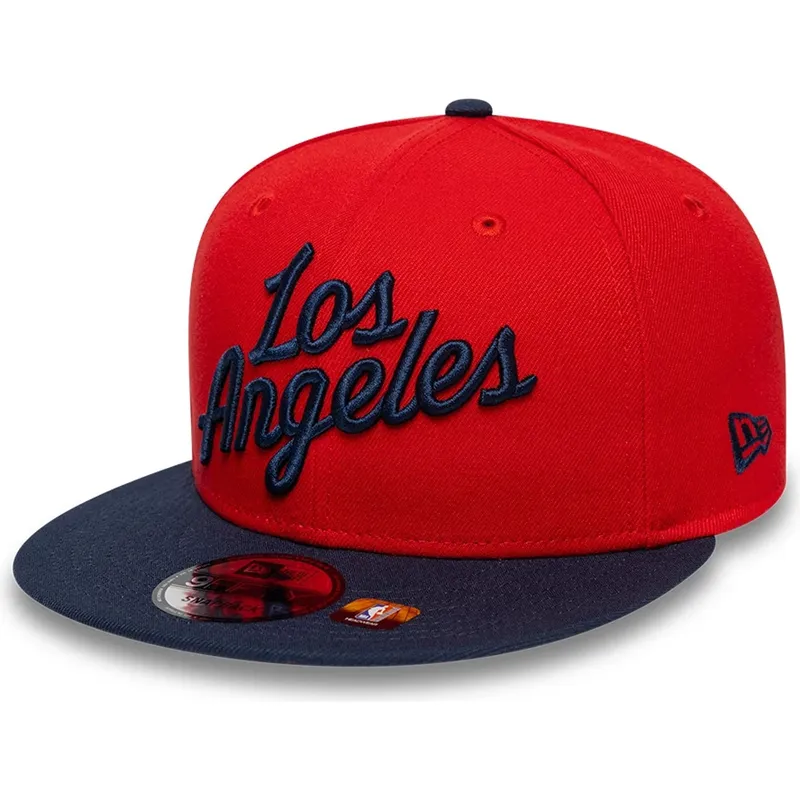 petten-plat-rood-snapback-9fifty-statement-van-los-angeles-clippers-nba-van-new-era petten-plat-rood-snapback-9fifty-statement-van-los-angeles-clippers-nba-van-new-era