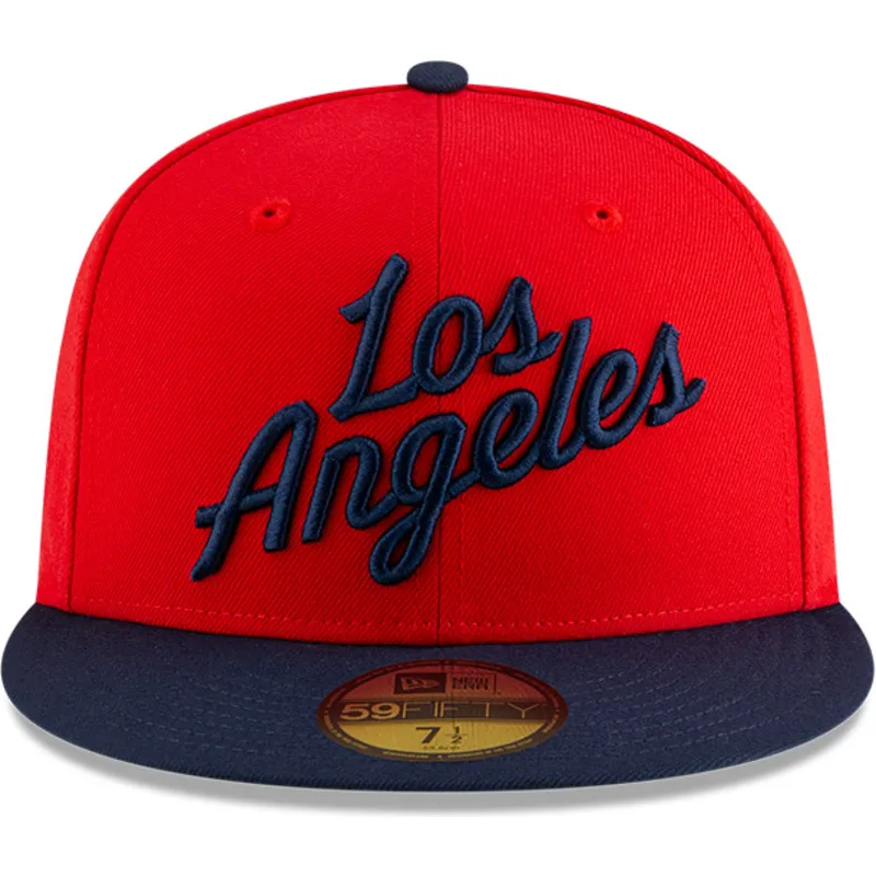 petten-plat-rood-fitted-59fifty-statement-van-los-angeles-clippers-nba-van-new-era