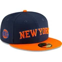 petten-plat-marineblauw-fitted-59fifty-statement-van-new-york-knicks-nba-van-new-era